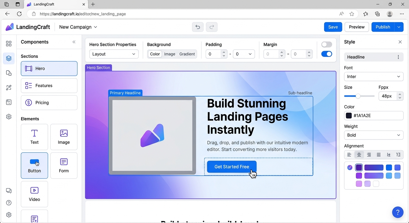 Landing Pages y lanzamientos de productos