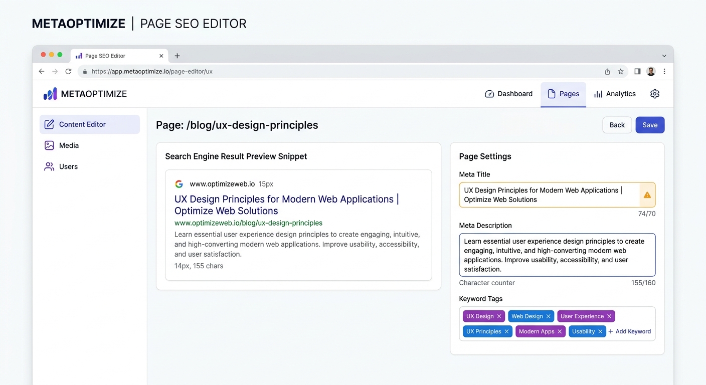 SEO & Metadados